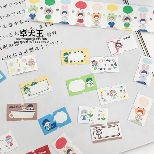 ZZOTON Label Sticker Rolls