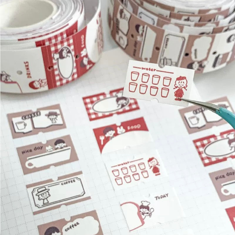 ZZOTON Label Sticker Rolls