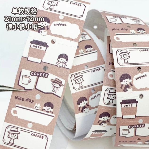 ZZOTON Label Sticker Rolls