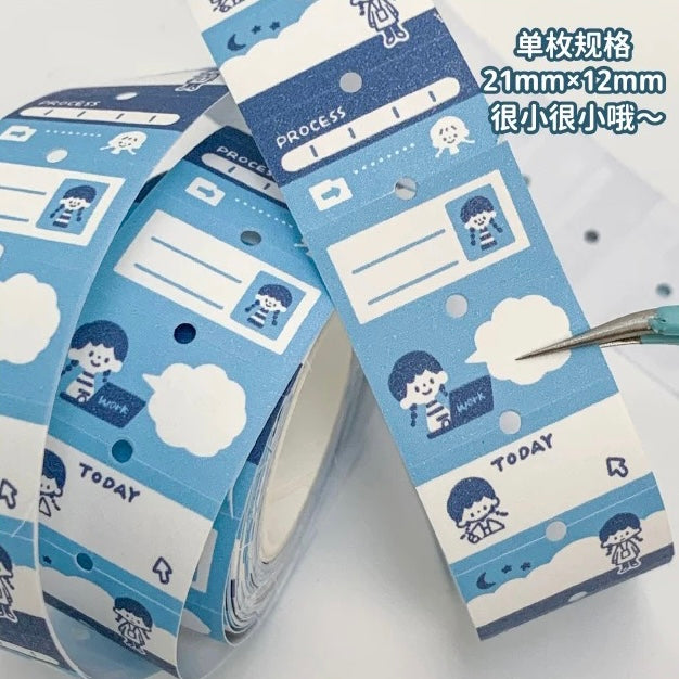 ZZOTON Label Sticker Rolls