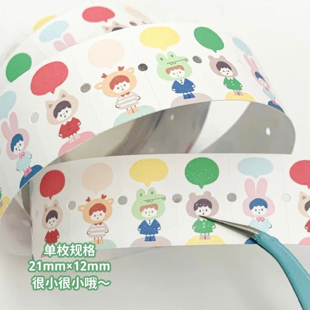 ZZOTON Label Sticker Rolls