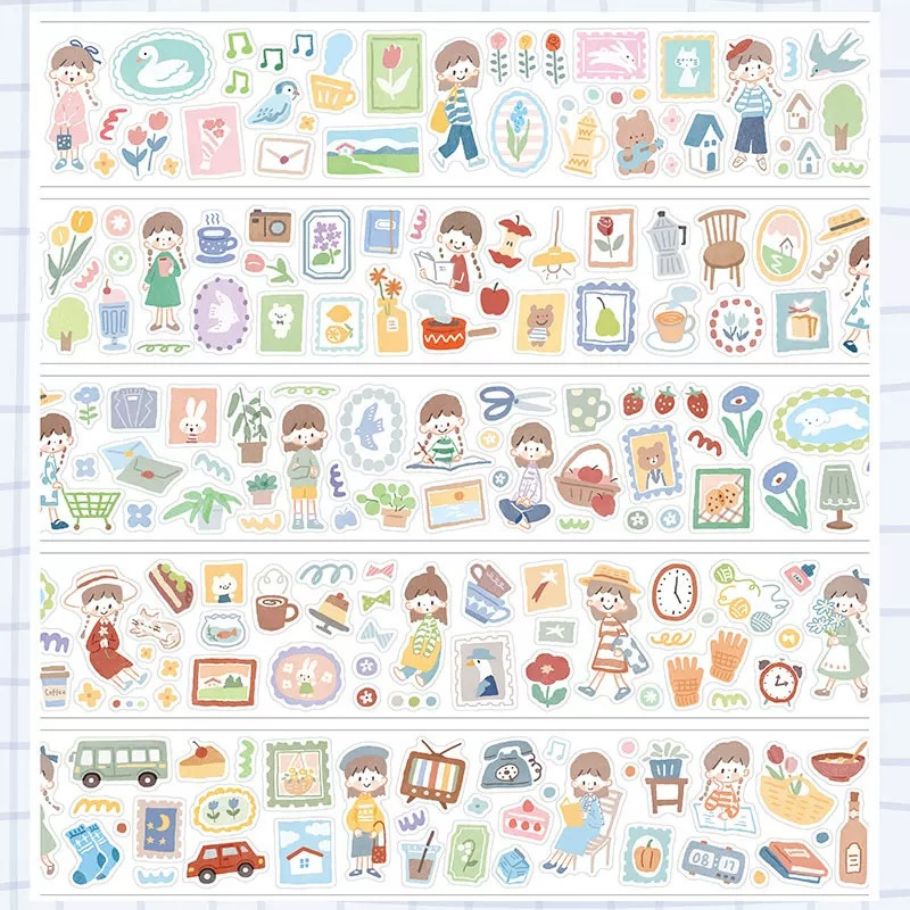 Die-Cut Sticker Roll - Little Thing