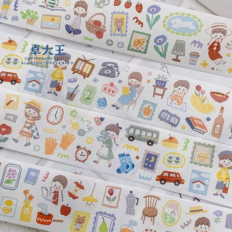 Die-Cut Sticker Roll - Little Thing