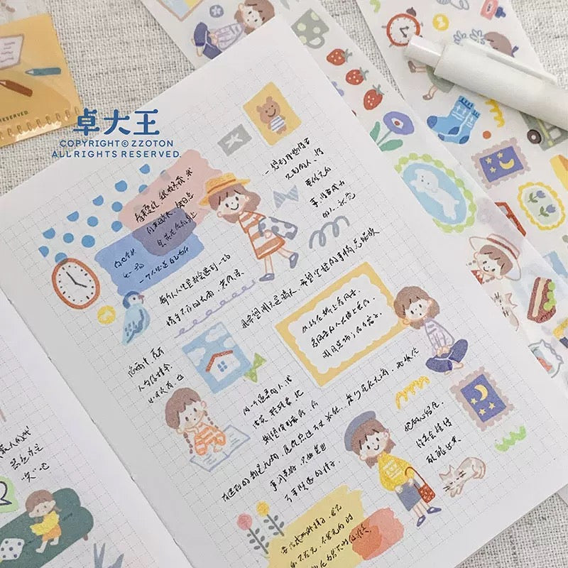 Die-Cut Sticker Roll - Little Thing