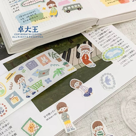 Die-Cut Sticker Roll - Little Thing