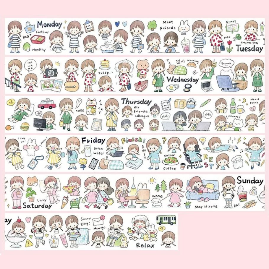Washi Tape - Daily Record