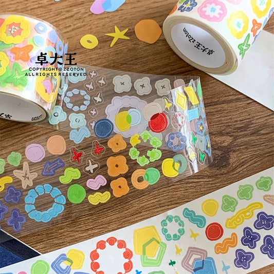 Die-Cut Sticker Roll - Decoration