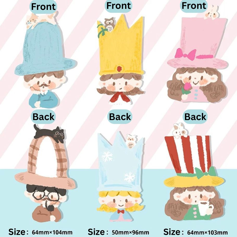Oil Pastel Memo Pads - Hat & Home Appliance