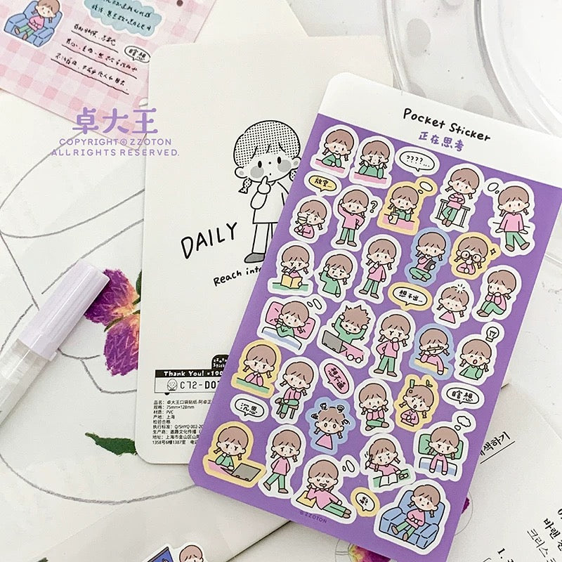 Pocket Sticker Sheets vol.4