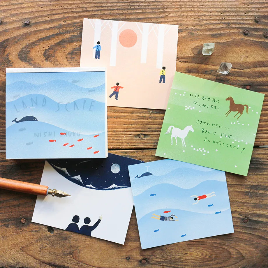 Cozyca Block Memo Pad Sample vol.4 - 2025 Spring