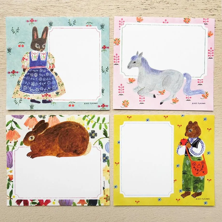 Cozyca Block Memo Pad Sample - Aiko Fukawa