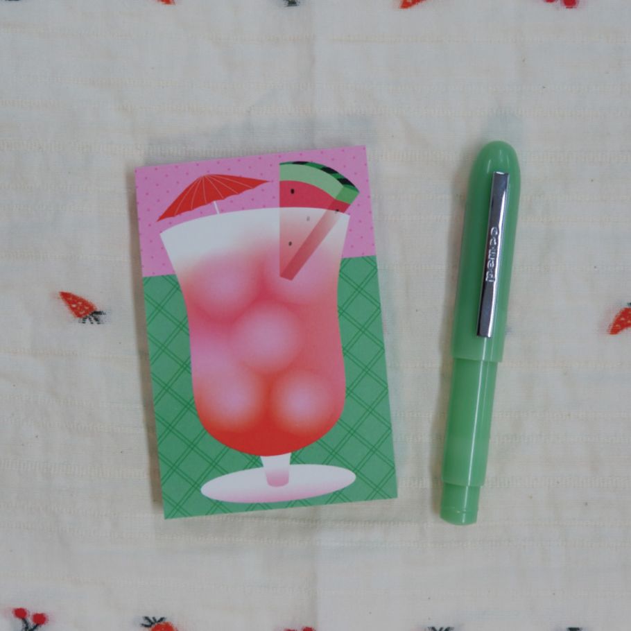 Summer Fruit Dessert Memo Pads