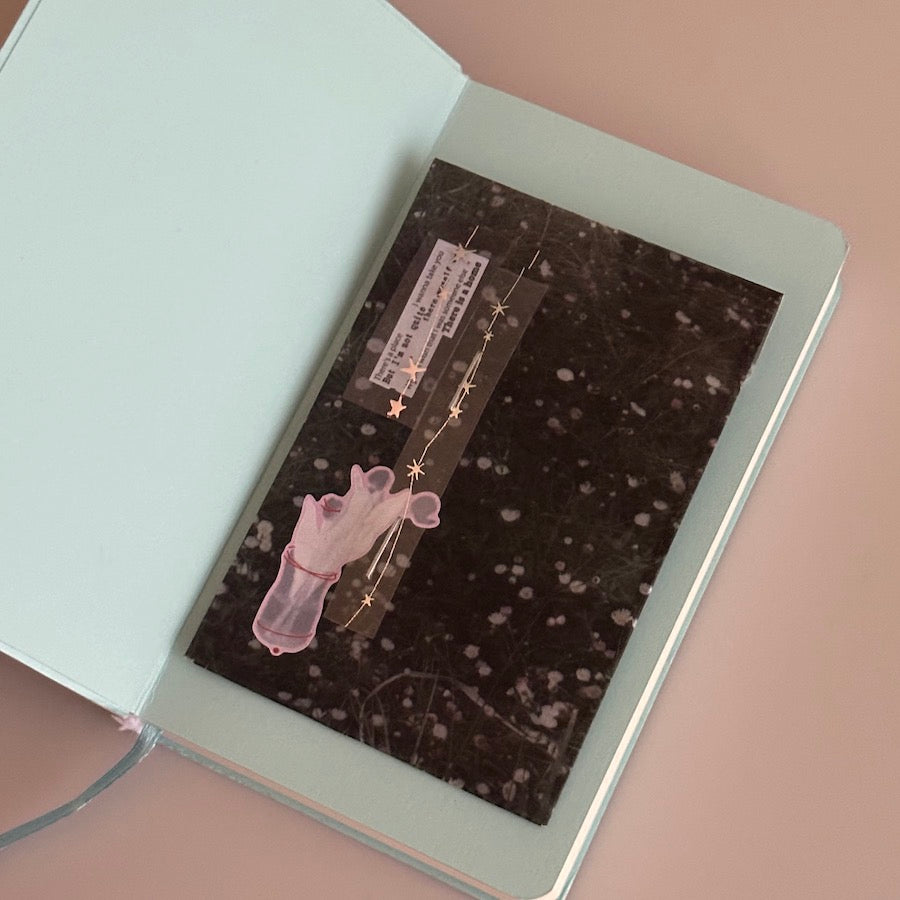 PET Tape - Silver Star