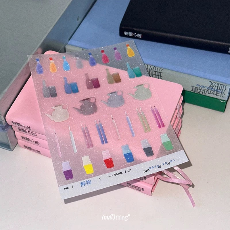 Die-Cut Sticker Sheet - Still Life
