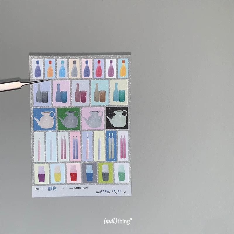 Die-Cut Sticker Sheet - Still Life