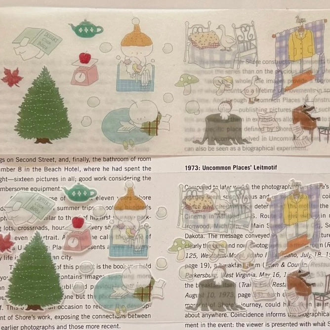 Die-Cut Sticker Roll - Autumn papa