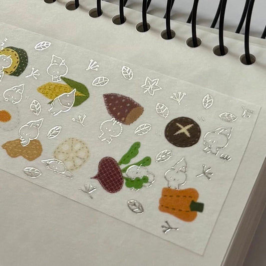 Washi Tape - Garden Veggie Café