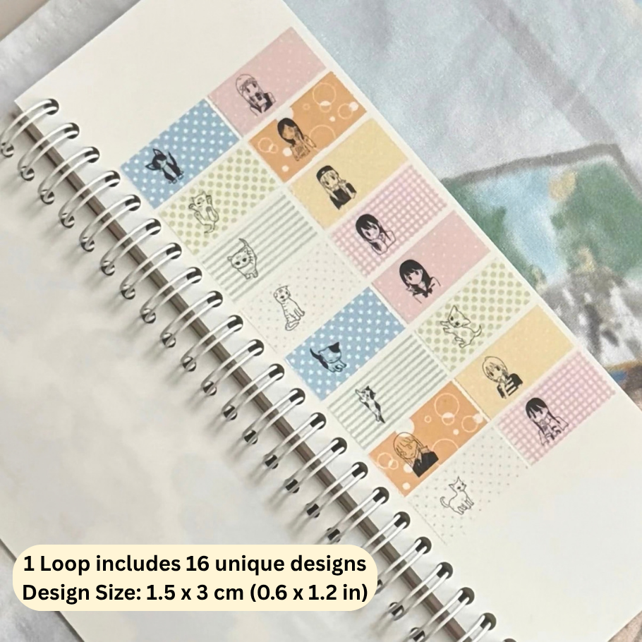 Shiny Washi Tape - Kitten