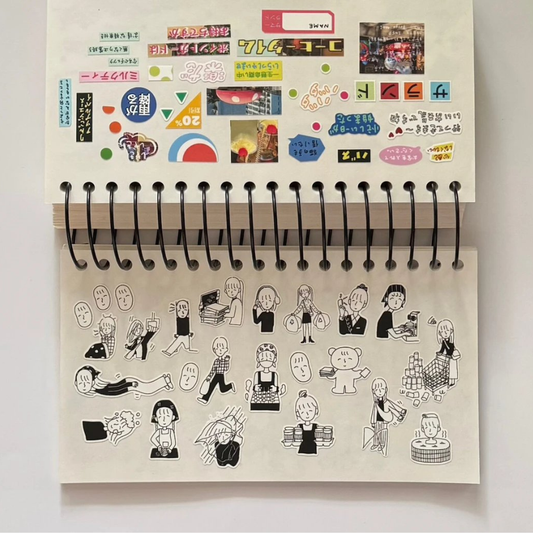 Die-Cut Sticker Roll - Smile Living