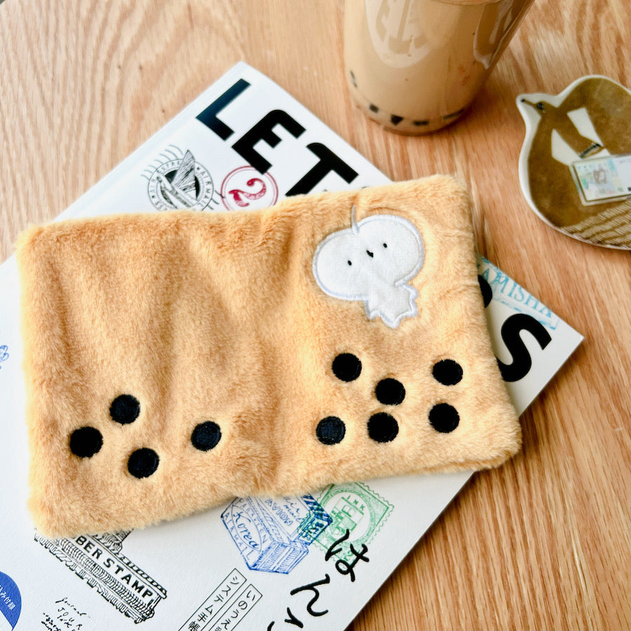 Caramel Boba Mochi Journal Cover - A7 Size