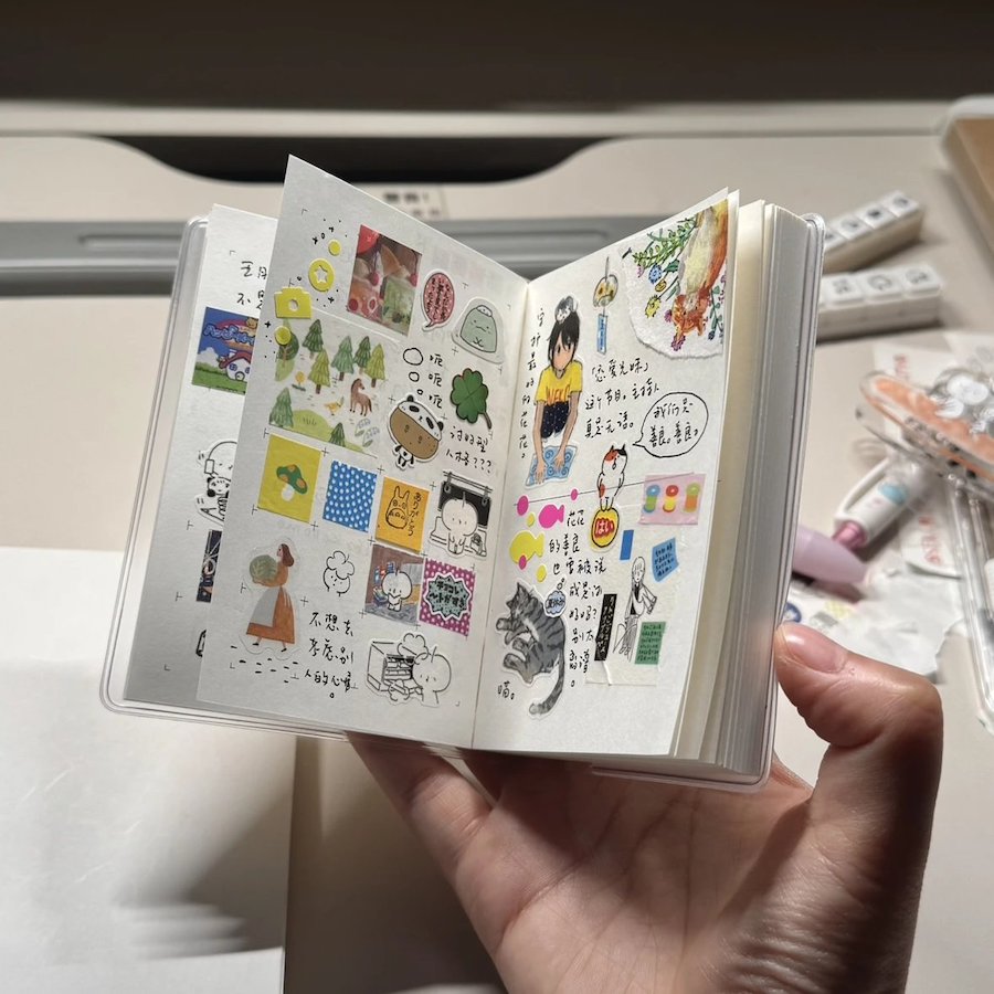 Die-Cut Sticker Roll - papa's Solo Life