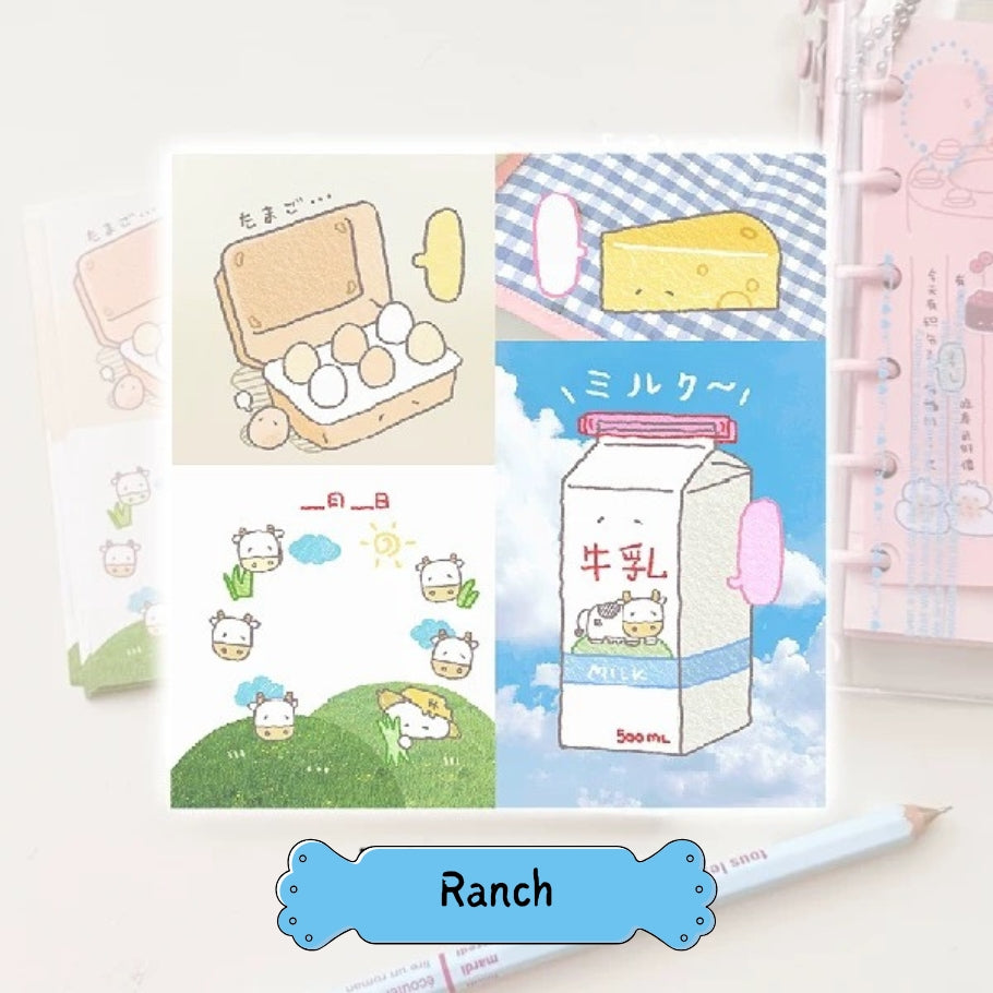 Memo Pads - Fish Cake, Ranch, Rice Cracker