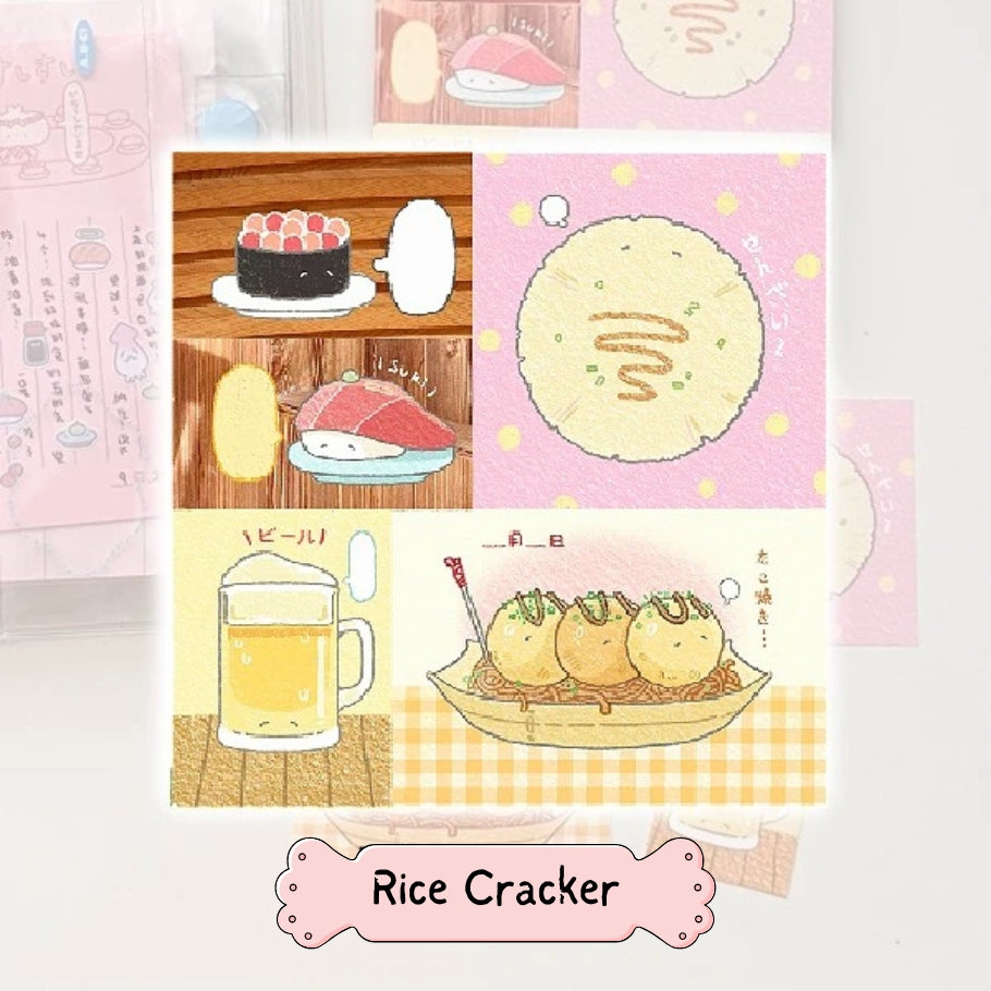 Memo Pads - Fish Cake, Ranch, Rice Cracker