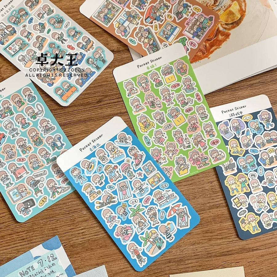 Pocket Sticker Sheets vol.10