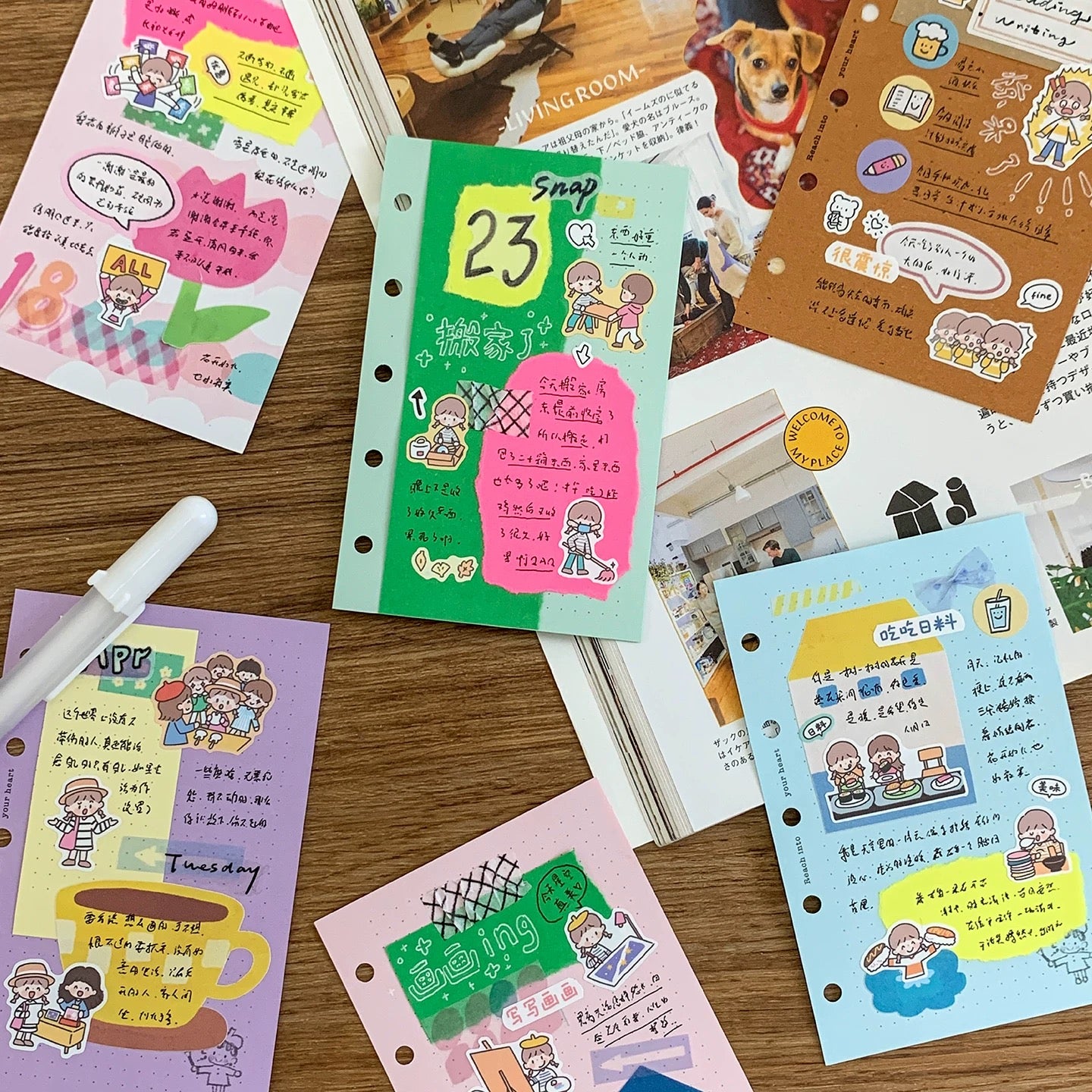 Pocket Sticker Sheets vol.9
