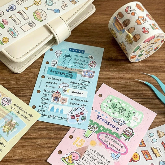 Die-Cut Sticker Roll - Small Elements vol.3