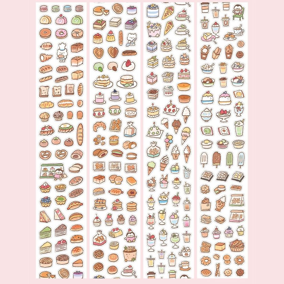 Die-Cut Sticker Roll - Small Elements vol.3