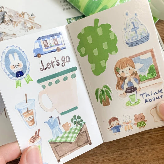 zZOTON Sticker Release Paper Book - M5 Size