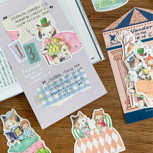 Memo Pad - Wader in the World of Cats