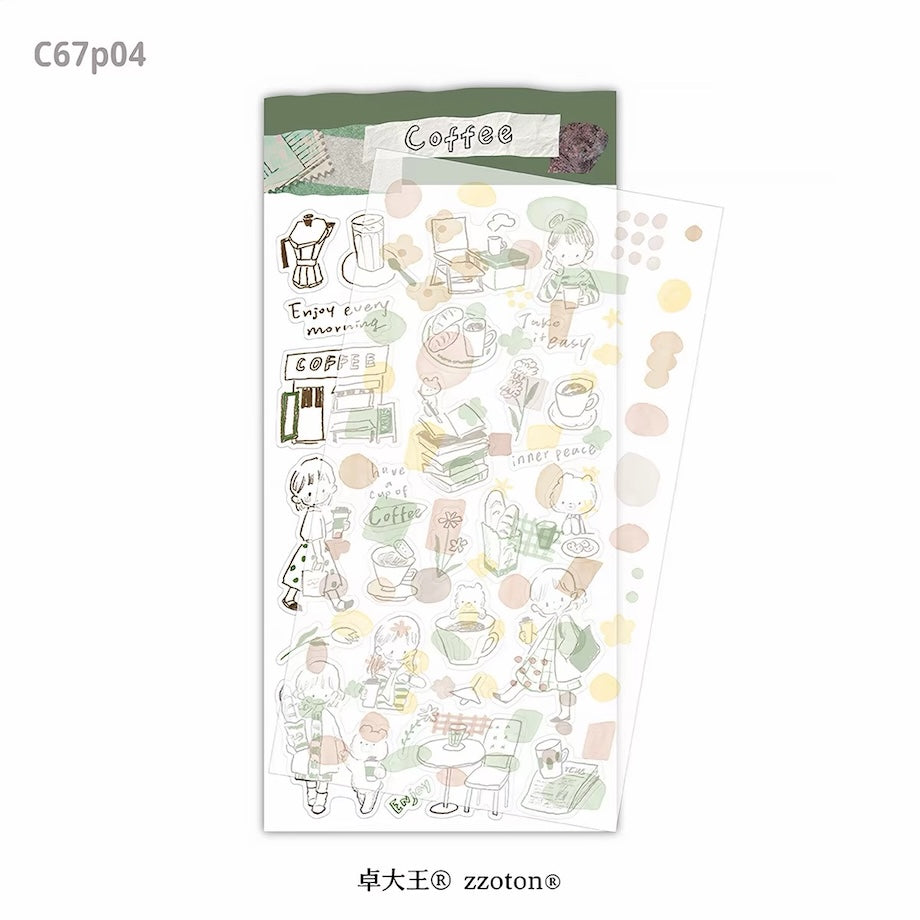 Die-Cut Sticker Sheets - Collage