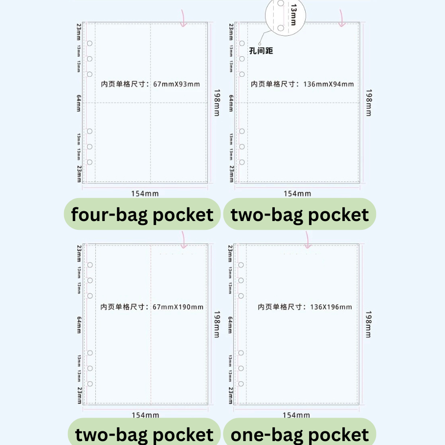 Enjoy Afternoon Tea Storage Binder - A5 Size
