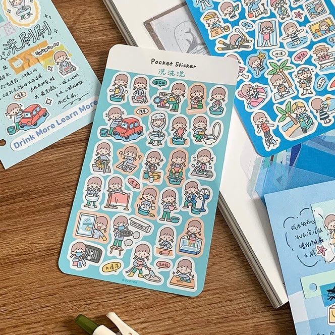 Pocket Sticker Sheets vol.10
