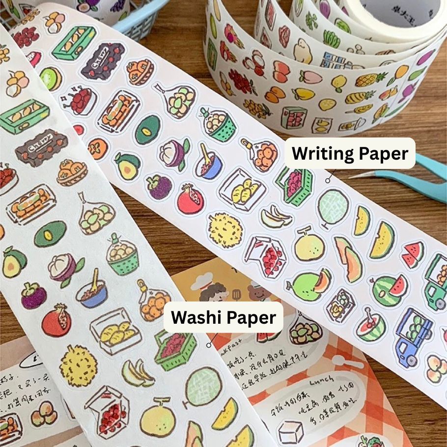Die-Cut Sticker Roll - Small Elements