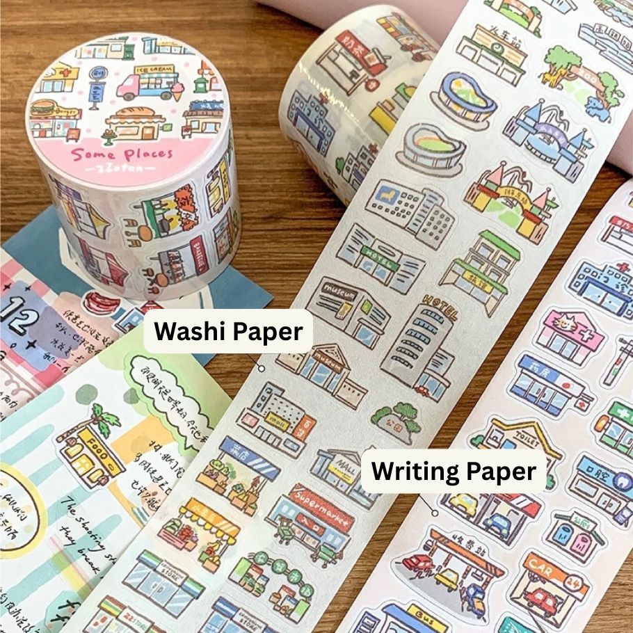 Die-Cut Sticker Roll - Small Elements