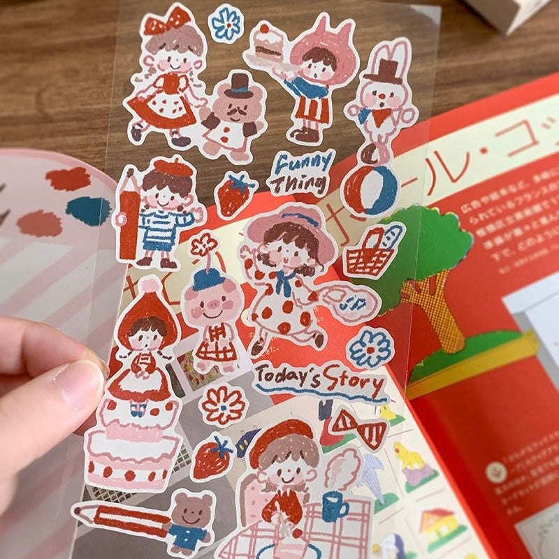 Die-Cut Sticker Sheets - Story