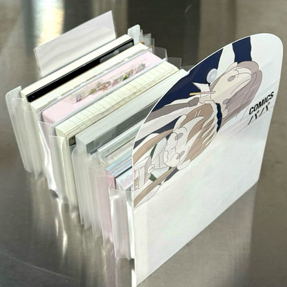 Use Accordion File Organizer to store journals