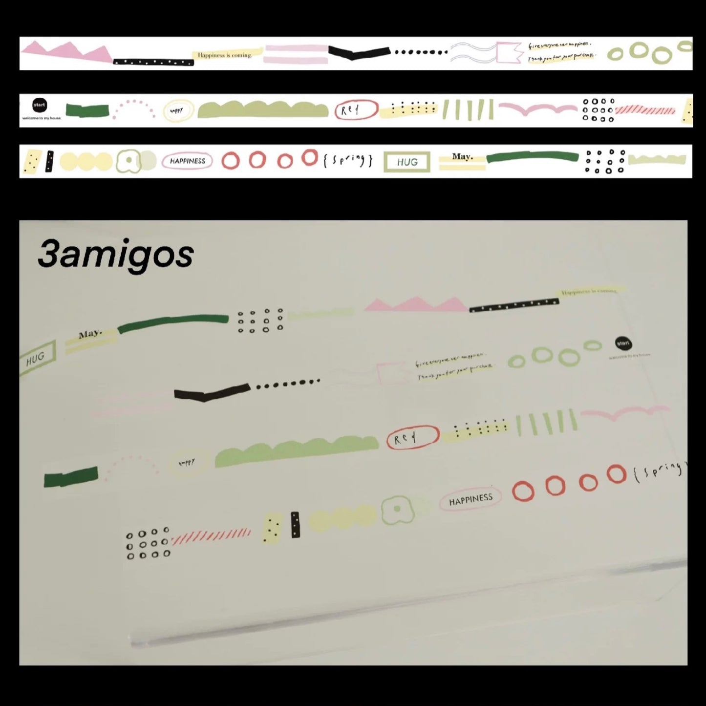 Washi Tape - Happiness