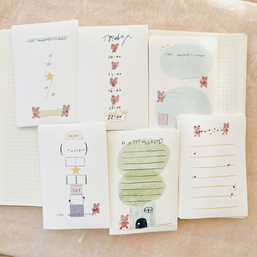 Memo Pad - Little Bear's Plan