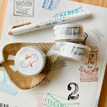 Die-Cut Sticker Roll - Little Elephant