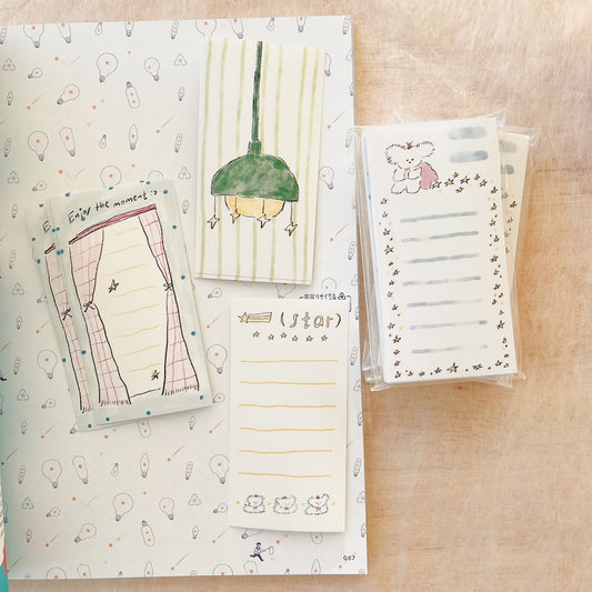 Memo Pad - Puppy's Starry Dream