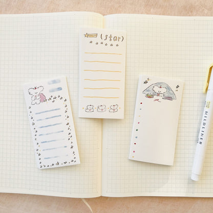 Memo Pad - Puppy's Starry Dream