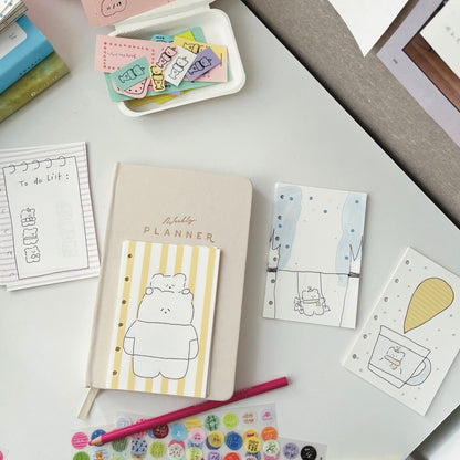 3amigos 6-Hole Loose Leaf Paper Refills - A7 Size