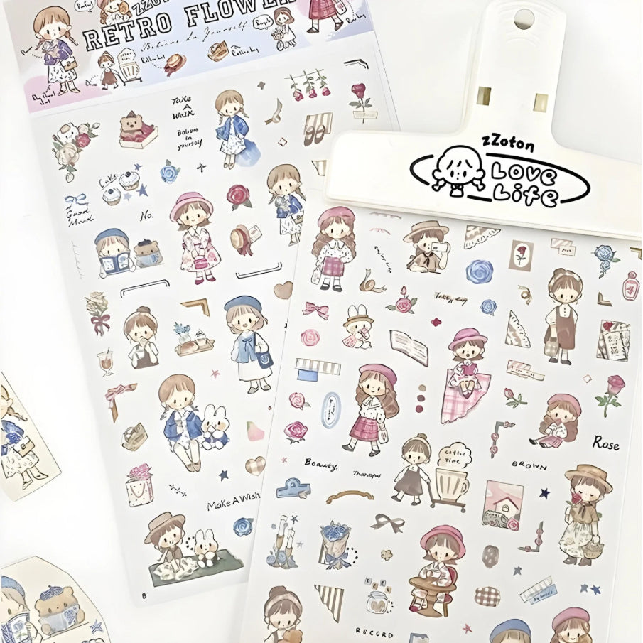 Cute OOTD stickers