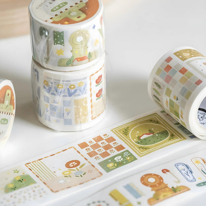 gentle color washi tapes