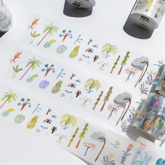 Die-Cut Sticker Roll - 99 Plants