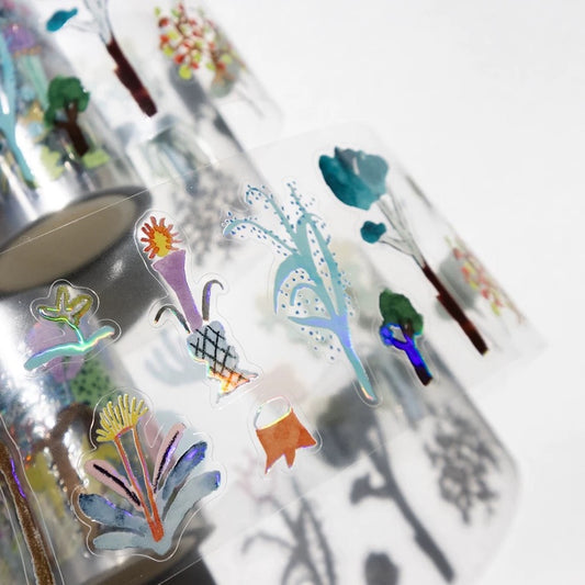 Die-Cut Sticker Roll - 99 Plants